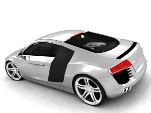 audi r8 ver2 0 3D Model