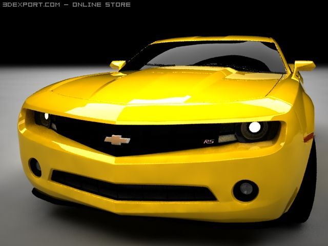chevy camaro 2010_0 Modelo 3D .c4d .max .obj .3ds .fbx .stl .blend 