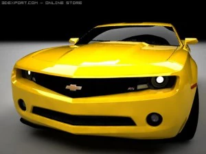シボレー カマロ 2010 0 3Dモデル