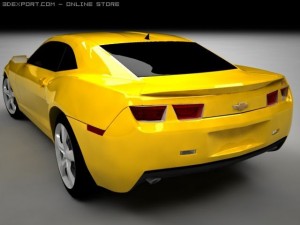 chevy camaro 2010_0 Modelo 3D