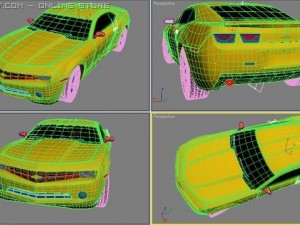 chevy camaro 2010_0 Modelo 3D