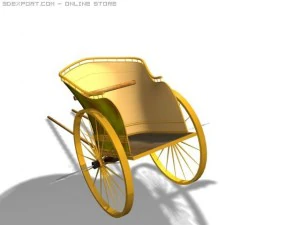 carruagem Modelo 3D