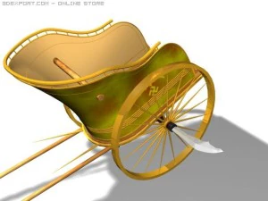 carruagem Modelo 3D