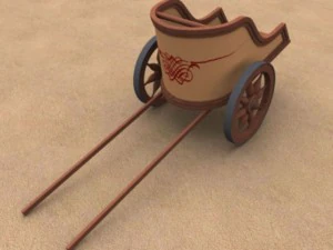 savaş arabası 3 3D Model