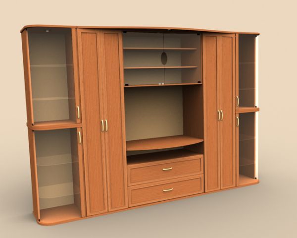 cabinet Modèle 3D .c4d .max .obj .3ds .fbx .stl .blend 