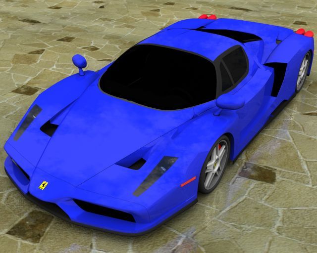 ferrari enzo 3D 模型 .c4d .max .obj .3ds .fbx .stl .blend