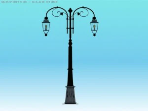 classic lambpost 3D Model