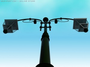 classic lambpost Modelo 3D