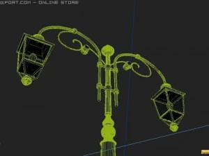 classic lambpost 3D Model