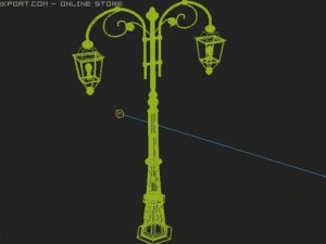 classic lambpost 3D Model