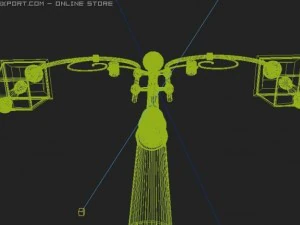 classic lambpost 3D Model