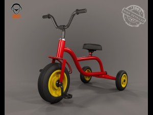 baby cycle Modello 3D