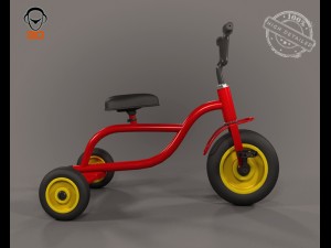 baby cycle 3Dモデル