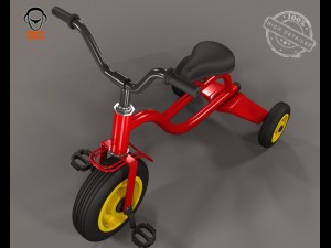 baby cycle 3Dモデル