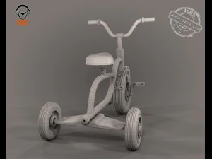 baby cycle 3D Model