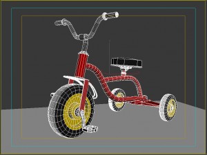 baby cycle 3Dモデル