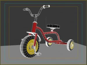 baby cycle 3D Model