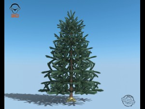 christmas tree Modello 3D