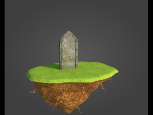 gravestone pack 3D मॉडल