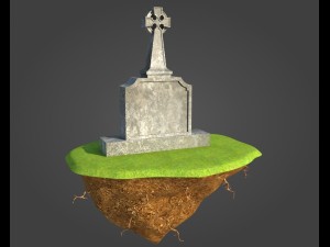 gravestone pack 3D मॉडल