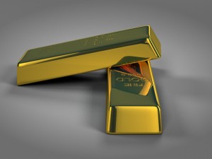 gold bar 3D 모델