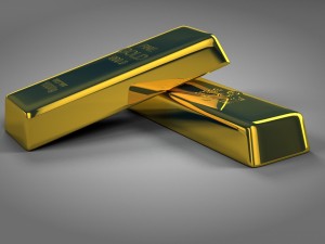 gold bar 3D 모델