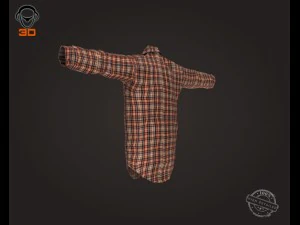 man shirt 3D Model