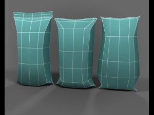flour sack bag Modelo 3D