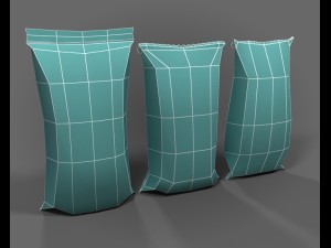 flour sack bag Modelo 3D