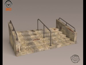 steps Modello 3D