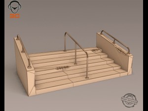 steps 3D Модель