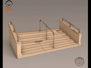steps 3D Model