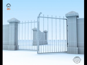 wall 3Dモデル