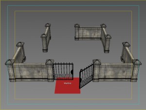 wall 3Dモデル