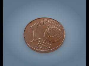 euro coins collection 3D Model