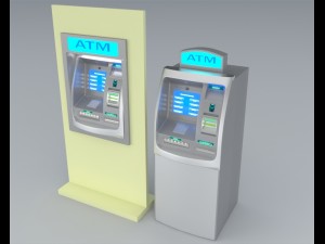 atm machine 3Dモデル