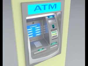 atm machine 3D Model