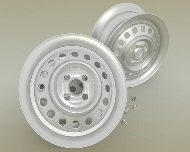 spare rim 3D Model .c4d .max .obj .3ds .fbx .stl .blend 