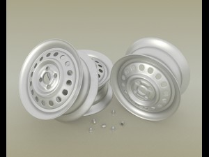 spare rim 3D Модель