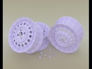 spare rim 3D Модель