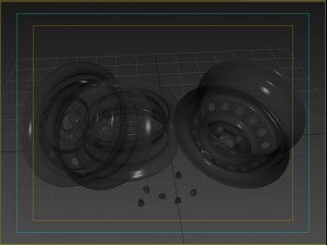 spare rim 3D Модель