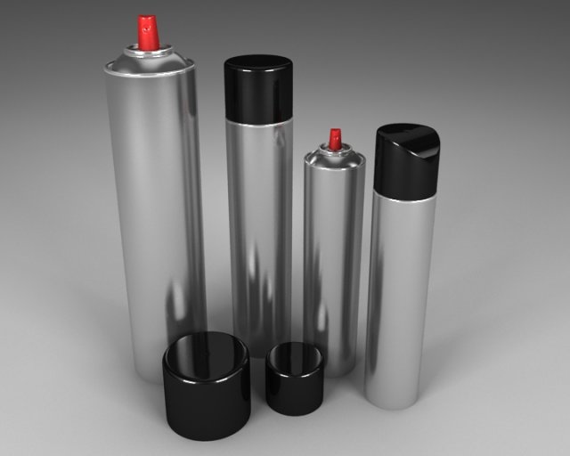 spray bottle 3D 模型 .c4d .max .obj .3ds .fbx .stl .blend 