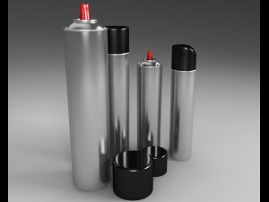 spray bottle 3D 模型