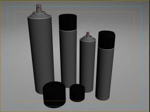 spray bottle 3D Model