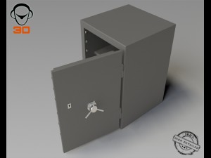 save locker 3D-Modell
