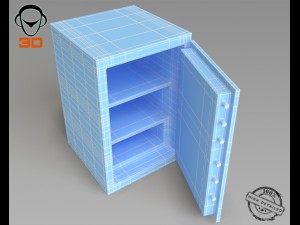 save locker 3D-Modell
