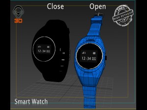 smart watch Model 3D