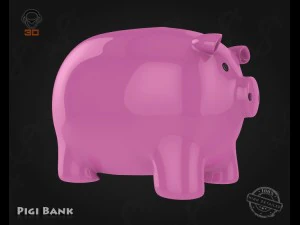 piggy bank 3D Model