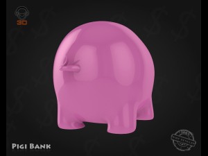 piggy bank 3D Model