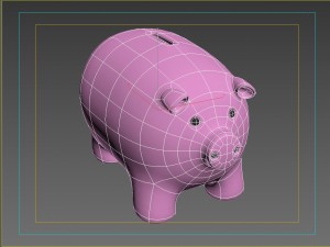 piggy bank 3D Model